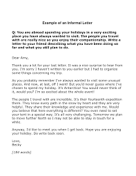 Informal Letters Examples Buscar Con Google Writing A Term Paper Business Continuity Planning Essay Outline