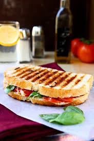 Caprese Panini Sandwich The Classic Flavors Of A Caprese Salad All Wrapped Up In A Crisp Panini Sandwich And Grille Sandwiches Panini Sandwich Caprese Panini