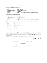 Materai inilah sebagai penguat hukum dan harus disertakan. Contoh Surat Kuasa Word