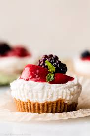 Luxurious, creamy, sweet, customizable, and seriously amazing. Mini No Bake Cheesecakes Sally S Baking Addiction