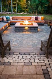 Rock Garden Design In 2020 Backyard Seating Area Backyard Fireplace Outdoor Fire Pit Designs