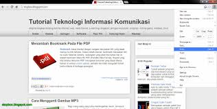 Agar dapat mendesain html • bahan/alat 1. Cara Menyimpan Halaman Web Dalam Bentuk Pdf Catatan Bro Ari