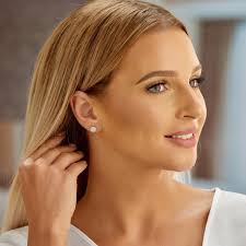 Molten Disc Stud Earrings highest in Yellow