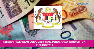 Cukai bulanan yang telah dibayar untuk pendapatan.(i) peringkat selain sarjana dan doktor falsafah.dan perubatan jumlah pelepasan (f1 hingga f19). Pelepasan Cukai 2018