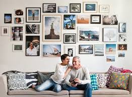 Hearts, in polaroids photos in different colors and add borders to your digital images. 45 Creative Living Room Wall Gallery Design Ideas Livingroom Livingroomwalldecor Livingroomw Gallery Wall Design Travel Gallery Wall Wall Decor Living Room