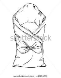 Blanket For Newborns Illustration Sketch Envelope Newborn Newborns Bag Baby Sleeping Bag Fashion Baby Clothing Illustration Sketches Illustration Newborn