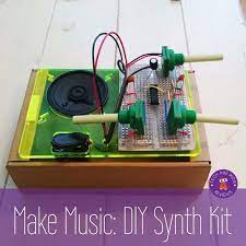 Make Your Own Music With Diy Synth Kit Electronic Kits Synth Kit