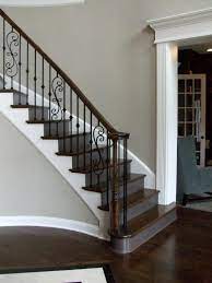 Treads & risers └ stairs & railing └ diy materials └ home, furniture & diy all categories antiques art baby books, comics & magazines business, office & industrial cameras & photography cars, motorcycles. White Vs Dark Wood Stair Riser Painted Tiles Stairs Color Home Interior Design And Decorating City Data Forum