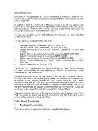 It is a requirement under the labuan companies act 1990 (lca) that a labuan company must employ the services of a labuan trust company to act as their labuan company formation agent to incorporate and register the company under the lca. Article On New Labuan Laws Limited Liability Partnership Business