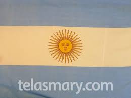 * entre todos, formar la bandera de argentina (puede ser con telas en el momento del acto o confeccionando previamente una bandera o carteles en homenaje). Bandera Argentina Con Sol Telasmary