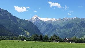 View From Kaprun Across A Farmers Field To The Kitzsteinhorn New Blog Post Kaprun Mountain Summer Guidelink Visit Austria Mountain Summer Travel Photography