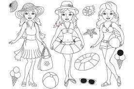 Feel free to download, share and use them! Vector Beach Girls Set Clip Art Art Girls Clips