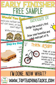 Early finishers activities second grade distance learning. Four Must Haves Of Early Finishers Activities Top Teaching Tasks
