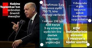 Milyonlar koronavirüs ile ilgili alınan yeni yasaklar yeni önlemler yeni tedbirleri merak ediyor. Son Dakika Haberi Esnafa Kira Yardimi Yilbasinda Sokaga Cikma Yasagi Baskan Erdogan Kabine Toplantisi Nda Alinan Kararlari Acikladi Son Dakika Haberler