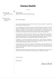 Find out how to write a cover letter in this article from howstuffworks. Assistant Professor Biology Cover Letter Sample Kickresume