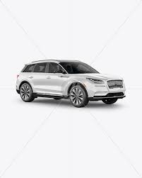Download Crossover Suv Mockup Halfside View In Vehicle Mockups On Yellow Images Object Mockups PSD Mockup Templates