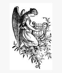 You will receive these files Cherub Harp Drawing Angel Drawings Of Gods Angels Hd Png Download Transparent Png Image Pngitem