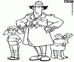 Make a coloring book with inspector gadget for one click. Inspector Gadget Coloring Pages Printable Games