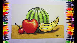 You can download free the still, life, still, life, drawings, pictures, drawings, ideas wallpaper hd deskop background which you see above with high resolution freely. Still Life Drawing Fruits Using Crayons Easy For Kids Menggambar Buah Hd Youtube