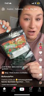 pickleconfession ever wanted to put gushers in a pickle and eat it I wanna  try it but to scared to lol 🤣