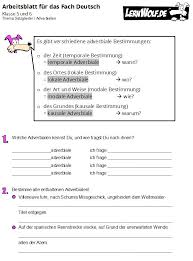 Ubungsmaterial Fur Die 5 6 Klasse Kostenlos Fach Deutsch Lernwolf De