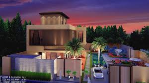 فيلا دورين سطح مودرن Double Story Villa Modern Youtube
