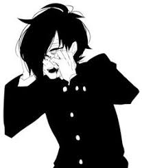 Black And White Boy Drawing 