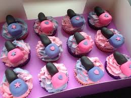 Vanilla Cupcakes With Edible Fondant Nail Varnish Bottles Mardi Gras Cake Vanilla Cupcakes Cake