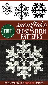 When you create amazing items for your home or as gifts, you will find cross stitch tree skirt kits are a great way to make tree skirts and table covers for yourself or for family and friends that will be treasured for many years to come. Free Snowflake Cross Stitch Patterns For Christmas Crafts Snowflake Cross Stitch Pattern Snowflake Cross Stitch Christmas Cross Stitch Patterns Free