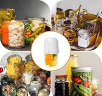 Portable Mason Jar Vacuum Sealer Vacuum Pump Automatic Vacuum Sealer  Electric Canning Jar Sealer ABS Texture for Jar