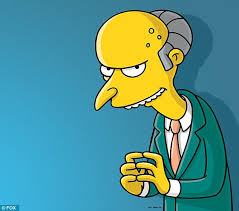 Image result for Mr. Burns images
