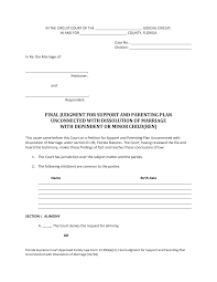 The parents must identify a name or designation to be used throughout this parenting plan. 2