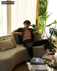 LUCA SCHAEFER-CHARLTON Feet - AZNudeFeet Men