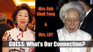 Upon goh's resignation as prime minister in 2004. Mrs Goh Chok Tong And Mrs Lky Singapore Politics Blog