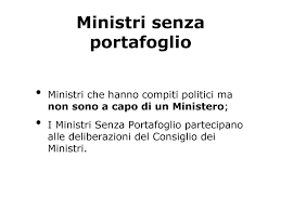 En i have, among others, admitted a ministry of cultural affairs, which gives me an opportunity to offer you an appointment as minister without portfolio. Circo Centro Della Citta Email Ministro Senza Portafogli Settimanaciclisticalombarda It