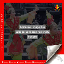 This motto is a founding principle of the modern indonesian nation, which declares the essential unity of its members. Bhinneka Tunggal Ika Sebagai Landasan Pemersatu Bangsa Pure Heart
