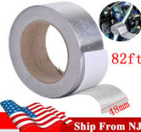 1X 82ft 48mm 450℃ Car Reinforced Heat Shield Tape Adhesive ...
