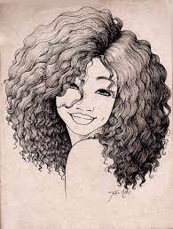 Creative Drawings Of Girls With Curly Hair Google Search Creative Drawings Of Girls With Curly Hair G How To Draw Hair Girl Drawing Curly Girl Hairstyles