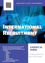 International Recruitment Recruitment Talent Management Recruitment Agencies
