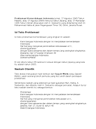 Aug 15, 2018 · berikut isi proklamasi tersebut: Isi Teks Proklamasi