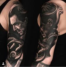 Bela Lugosi As Dracula Tattoo Dracula Tattoo Horror Tattoo Tattoos