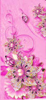 Pin By Carina Kamp On Elegant Wallpaper Glittery Wallpaper Flower Phone Wallpaper Butterfly Wallpaper Backgrounds