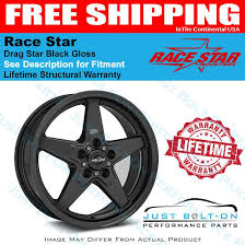 Race Star 92 Drag Star Gloss Blk 17x10 5 5x120bc 7 00bs 92 705253b Camaro Cts V Ebay Drag Star Black Wheels Racing