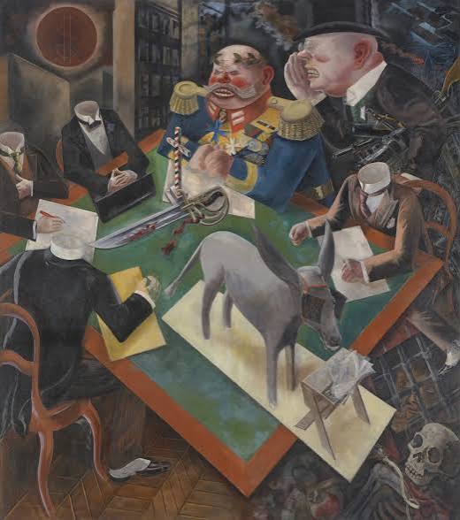 Work by George Grosz