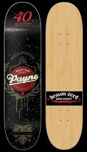 Rich Payne Brewery Skateboard Skateboard Art Design Skateboard Skateboard Art