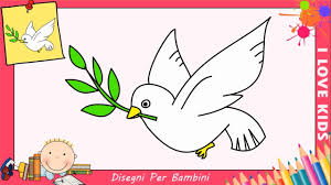 Disegni Di Piccioni Facili Per Bambini Come Disegnare Un Piccione 1 Youtube