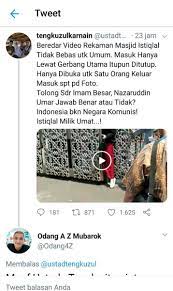 Uas bercerita, terakhir bertemu tengku zulkarnain sebulan lalu di diniyah putri padang panjang. Ig Narkosun On Twitter Kumpulan Hoax Tengku Zulkarnain 1 Hoax Aksi Demo 299 Dalam Cuitannya Dikatakan Peserta Demo 209 Sedang Bersujud Padahal Foto Yg Diposting Merupakan Aksi 212 Terdahulu Https T Co Pibmlbsxxn