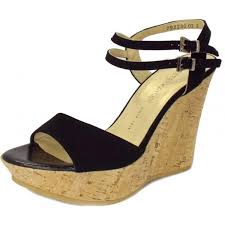 No matter the occasion, you can pair any design of our wedge sandals from our collection of women's wedges with dresses, skirts or skinny jeans to achieve the perfect smart. Peter Kaiser Ronko Ladies Black Suede Wedge Sandals
