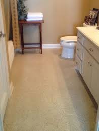 Golden glazed bathroom tiles ceramic floor. Tile Floor Refinishing Miracle Method