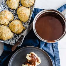smooth and silky chocolate gravy with